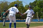 Baseball vs Babson  Wheaton College Baseball vs Babson during Semi final game of the NEWMAC Championship hosted by Wheaton. - (Photo by Keith Nordstrom) : Wheaton, baseball, NEWMAC